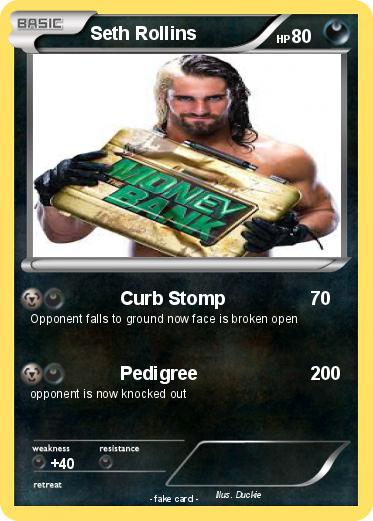 Pokemon Seth Rollins
