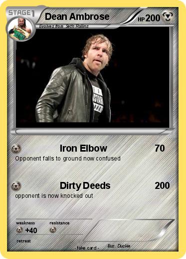Pokemon Dean Ambrose