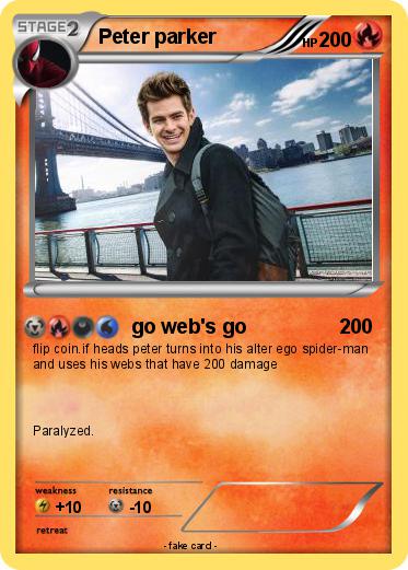 Pokemon Peter parker
