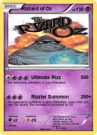 Pokemon Rizzard of Oz