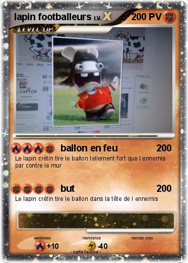 Pokemon lapin footballeurs