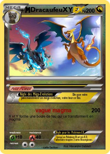 Pokemon DracaufeuXY