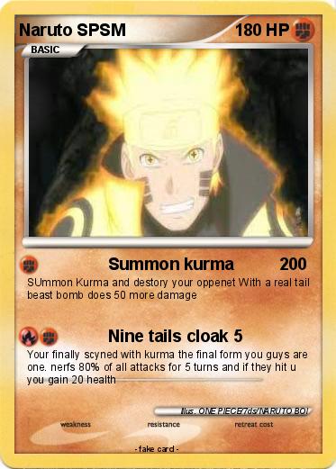 Pokemon Naruto SPSM