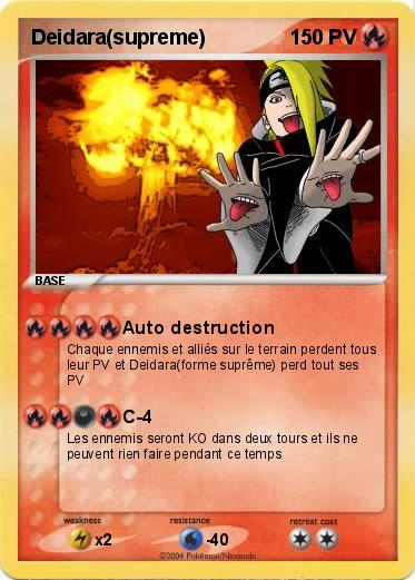 Pokemon Deidara(supreme)
