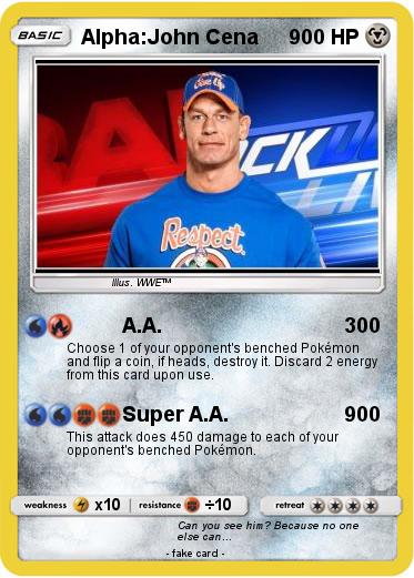 Pokemon Alpha:John Cena