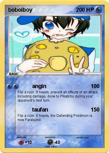 Pokemon boboiboy