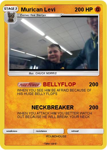 Pokemon Murican Levi