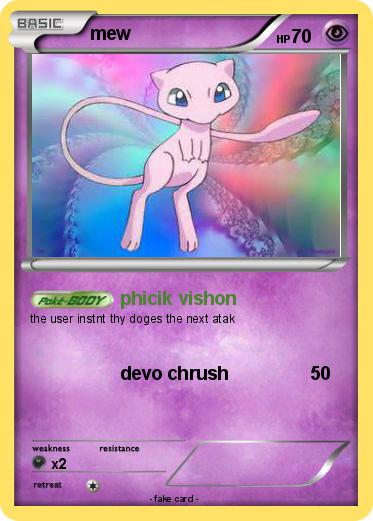 Pokemon mew