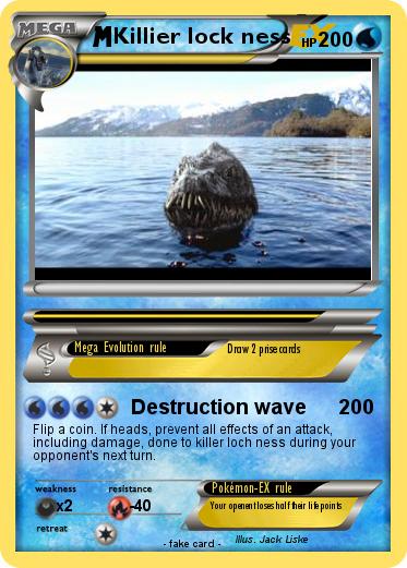 Pokemon Killier lock ness