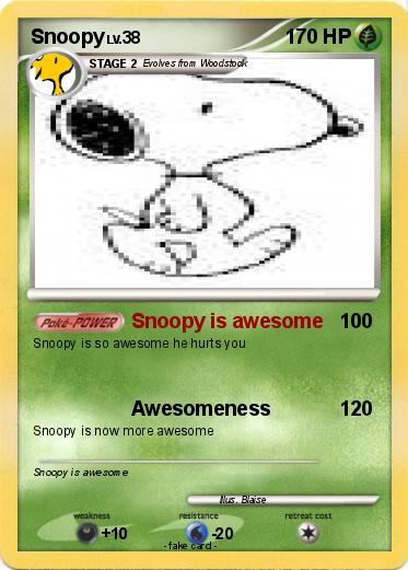 Pokemon Snoopy
