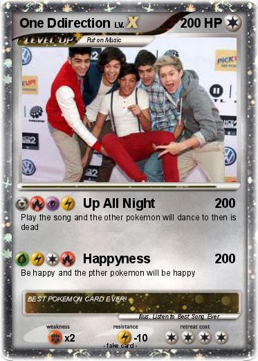 Pokemon One Ddirection