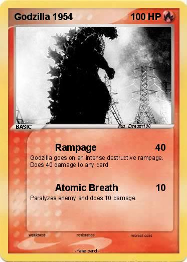 Pokemon Godzilla 1954
