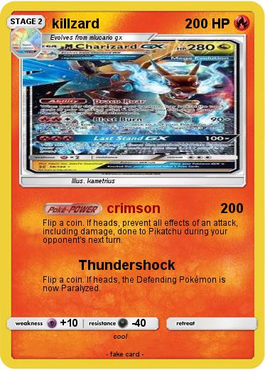 Pokemon killzard
