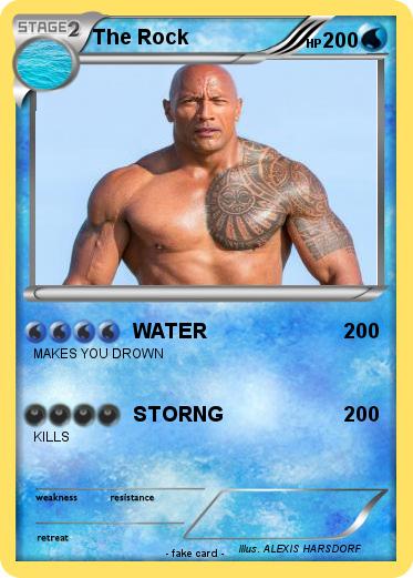 Pokemon The Rock