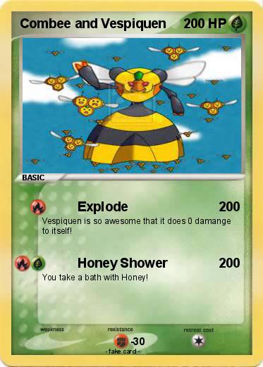 Pokemon Combee and Vespiquen