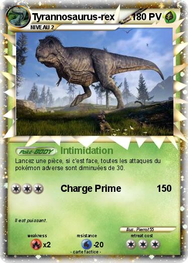 Pokemon Tyrannosaurus-rex