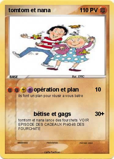 Pokemon tomtom et nana