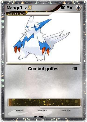 Pokemon Mangrff