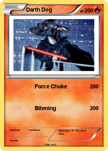 Pokemon Darth Dog