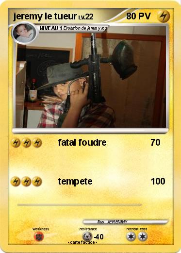 Pokemon jeremy le tueur