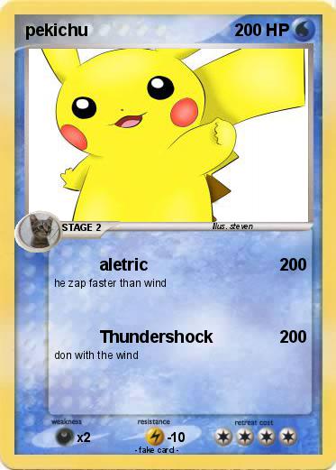 Pokemon pekichu