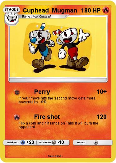 Pokemon Cuphead  Mugman