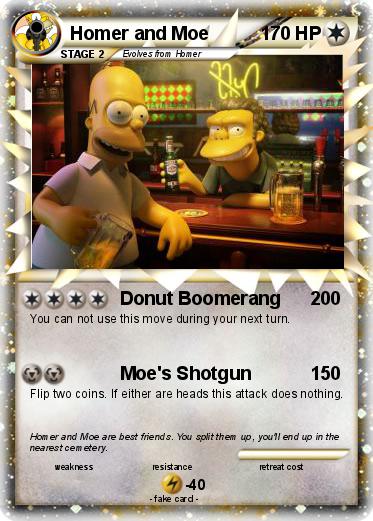 Pokemon Homer and Moe