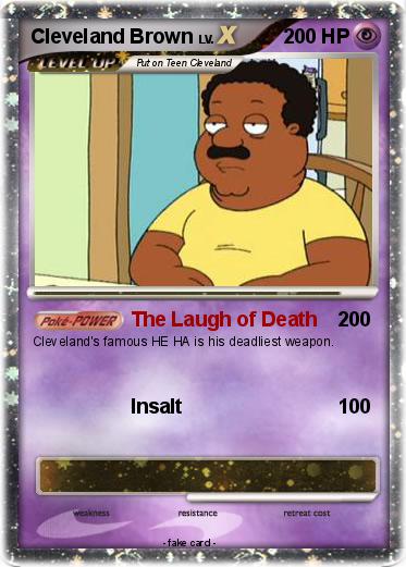 Pokemon Cleveland Brown