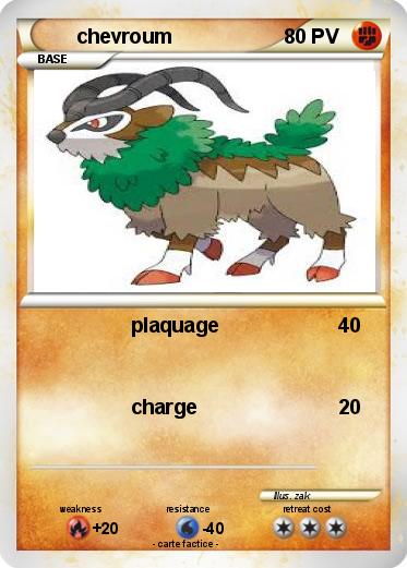 Pokemon chevroum