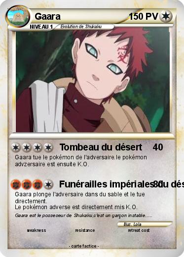 Pokemon Gaara