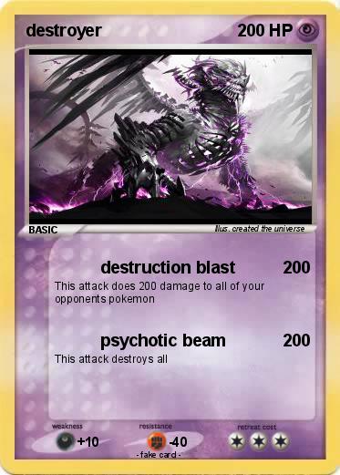 Pokemon destroyer