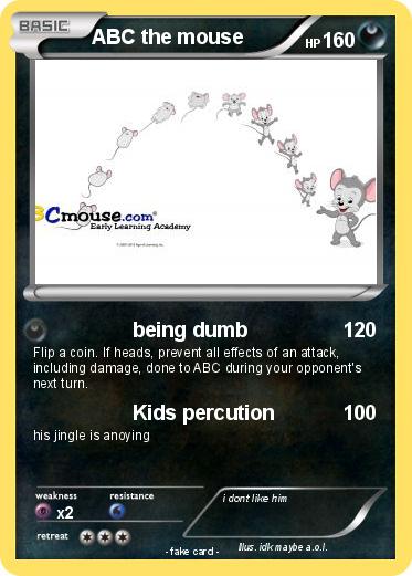 Pokemon ABC the mouse