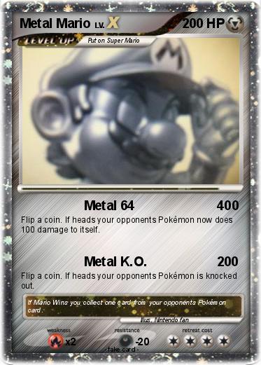 Pokemon Metal Mario
