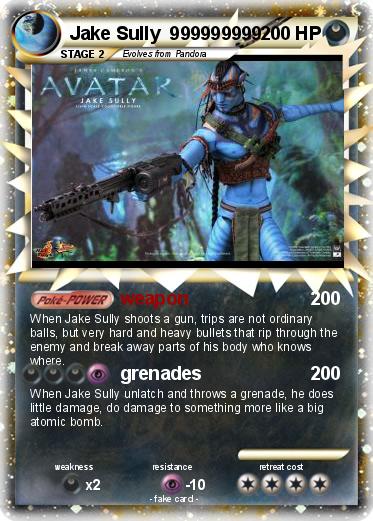 Pokemon Jake Sully  999999999