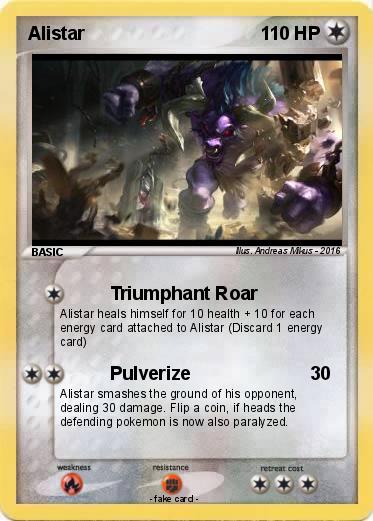 Pokemon Alistar