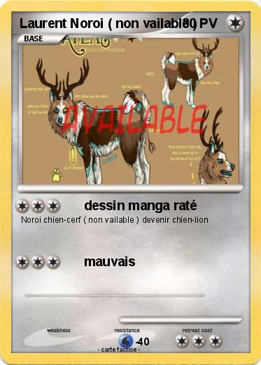 Pokemon Laurent Noroi ( non vailable )