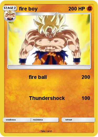 Pokemon fire boy