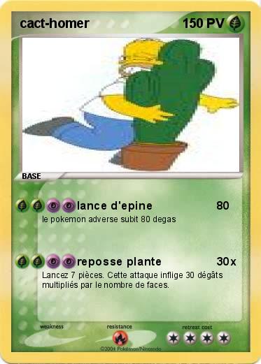 Pokemon cact-homer