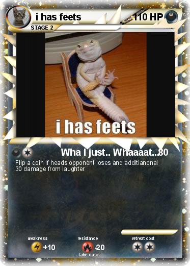 Pokemon i has feets