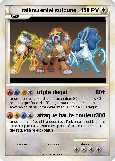 Pokemon raikou entei suicune