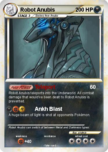 Pokemon Robot Anubis
