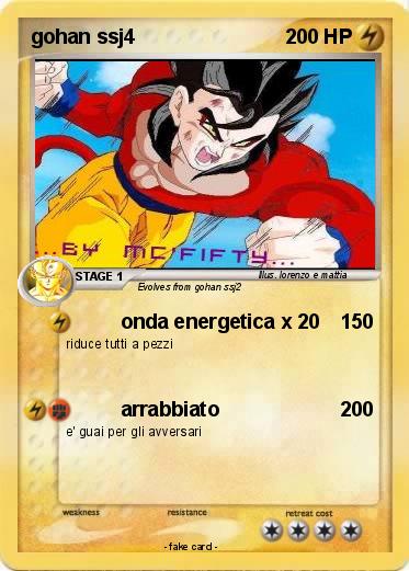 Pokemon gohan ssj4