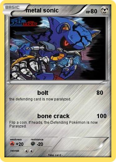 Pokemon metal sonic