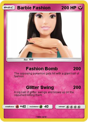 Pokemon Barbie Fashion