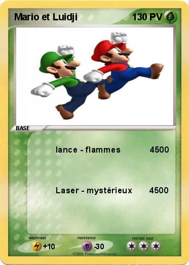 Pokemon Mario et Luidji