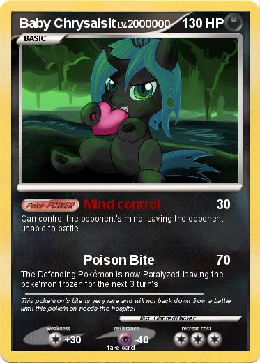 Pokemon Baby Chrysalsit