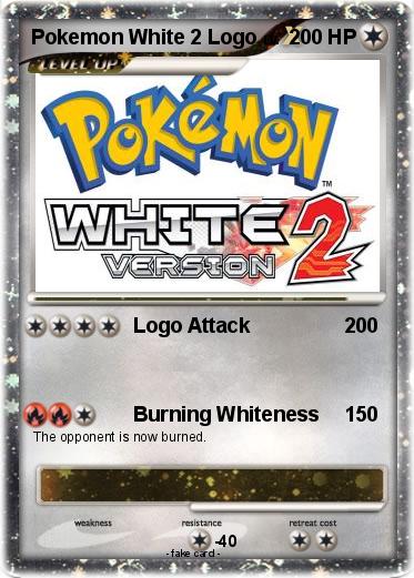 Pokemon Pokemon White 2 Logo
