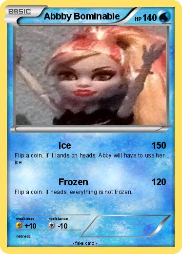 Pokemon Abbby Bominable