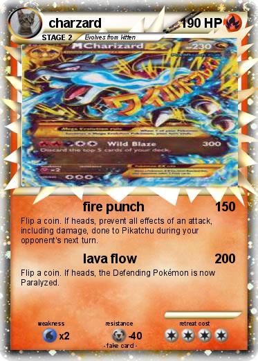 Pokemon charzard
