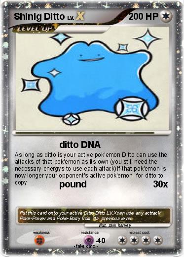 Pokemon Shinig Ditto